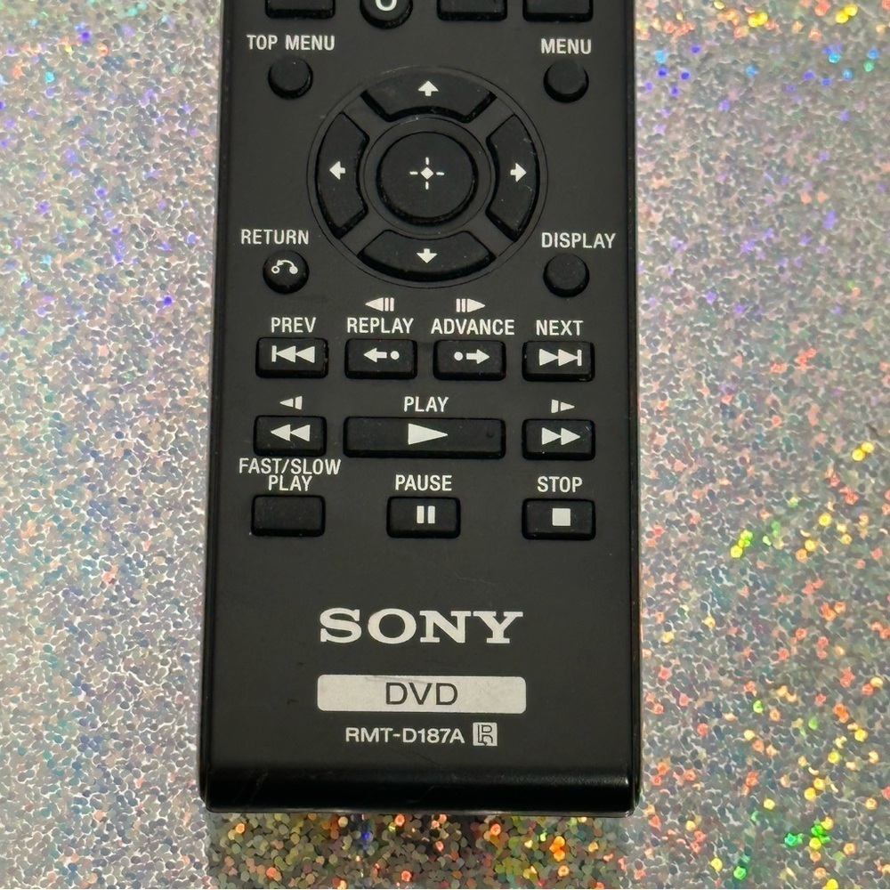 SONY DVD Remote Control RMT-D187A - Picture 3 of 7